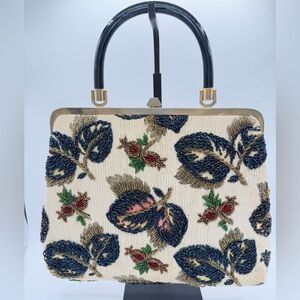 1970s vintage beaded handbag